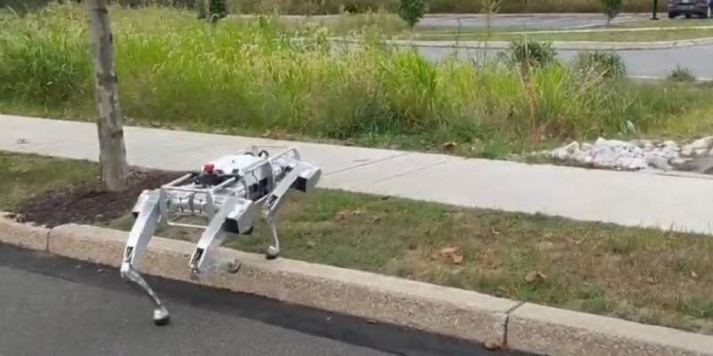 Armata SUA vrea să folosească câini roboti ca purtători de noi arme de calibru mic