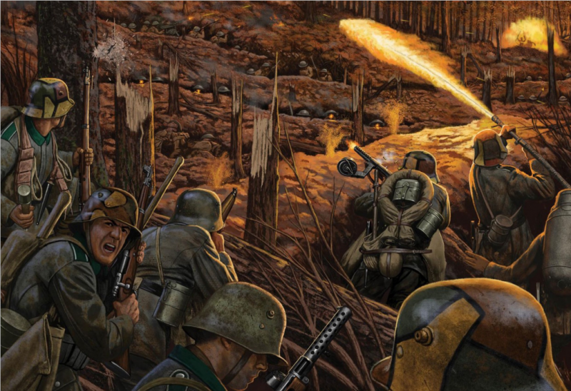 بداية النهاية. وحدات الهجوم الألمانية في عملية مايكل، 1918