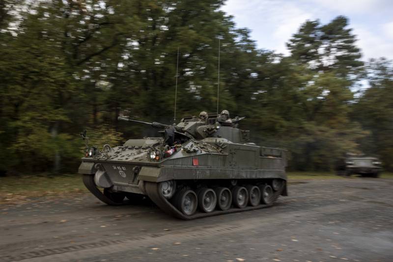 BMP FV510 Warrior para a Ucrânia: entregas canceladas