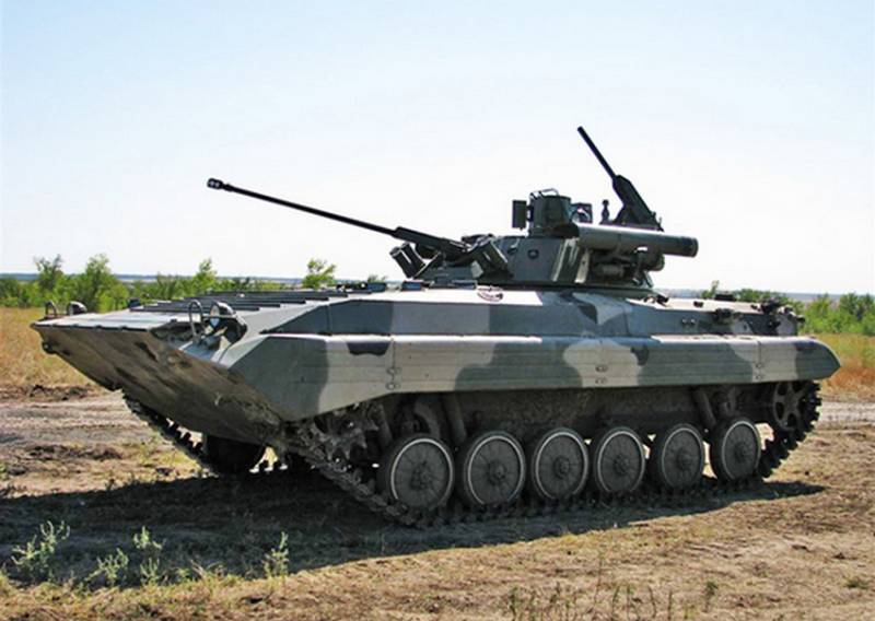 "Berezhok" savaş modülüne sahip yeni bir grup piyade savaş aracı BMP-2M, Savunma Bakanlığı ile hizmete girdi