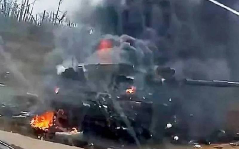 Brits Ministerie van Defensie: de Oekraïense kant vertelde ons dat de bemanning van de vernielde Challenger-tank het overleefde