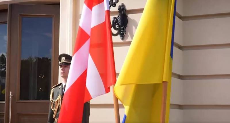 Il capo del regime di Kiev ha annunciato un nuovo pacchetto di aiuti militari all'Ucraina da parte della Danimarca