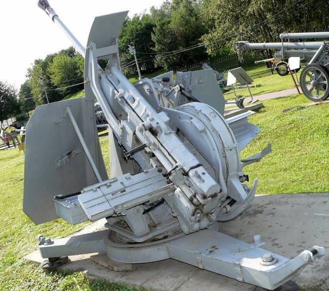 Post-war use of German 37 mm automatic anti-aircraft guns