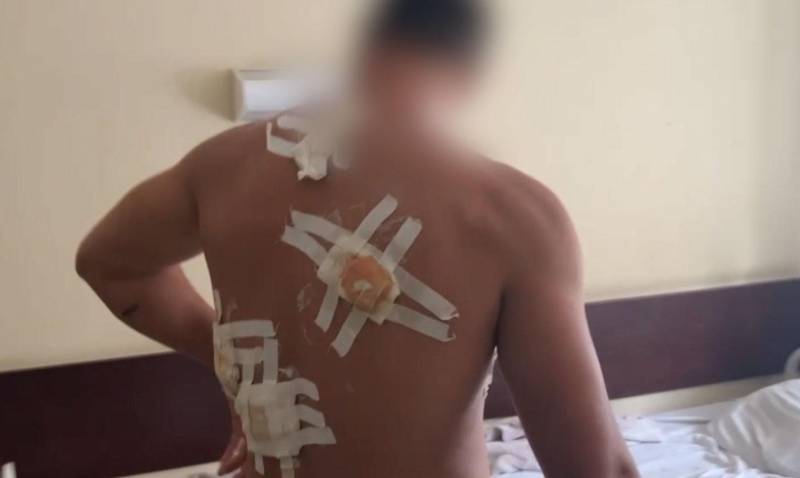 In Batajsk werd de persoon gearresteerd die een lid van de SVO met een traumatisch pistool neerschoot