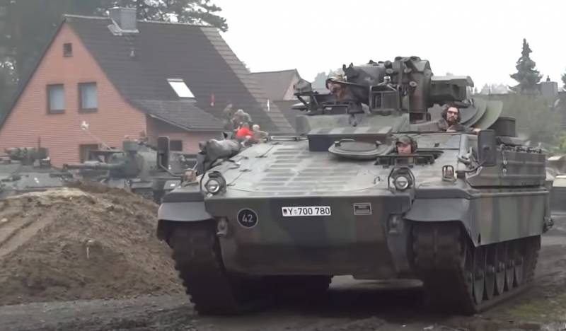 Prasa zachodnia podała miesięczny limit dostaw bojowych wozów piechoty Marder dla Sił Zbrojnych Ukrainy