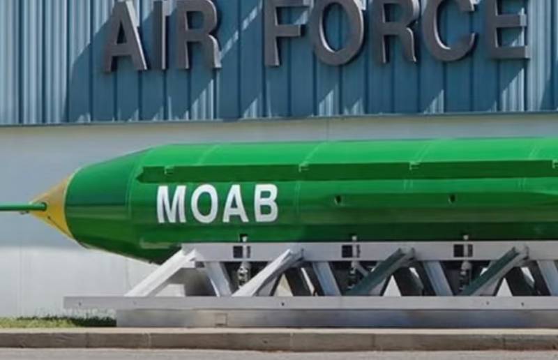 American MOAB: la munición convencional más potente