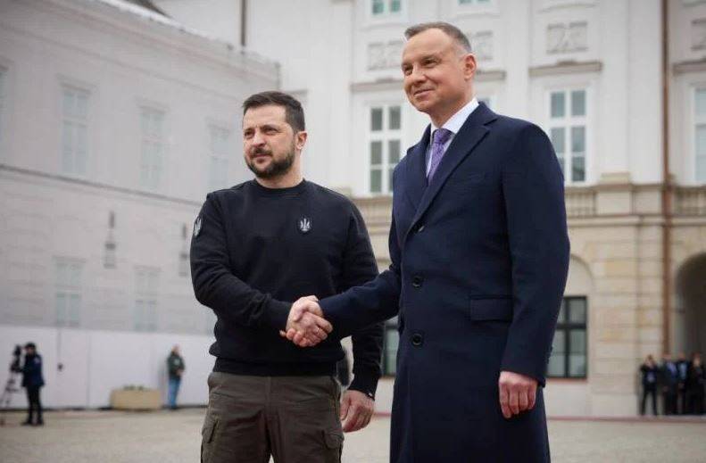 נשיא פולין יעץ לאוקראינה לא לקוות להצטרפות לנאט"ו בשלב זה
