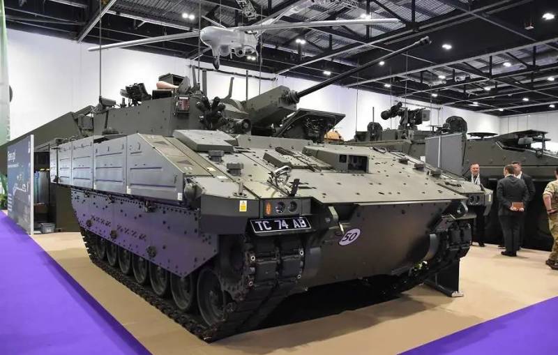 O Exército Britânico introduziu uma nova versão do veículo de combate de infantaria Ajax