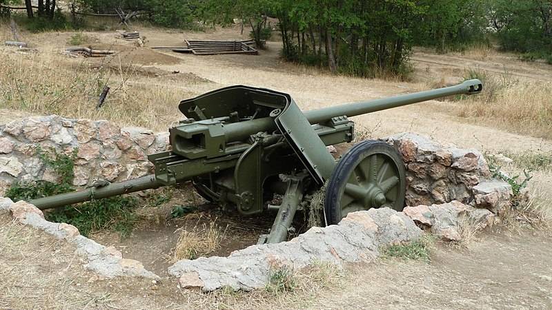 Uso de posguerra de cañones antitanques alemanes de 37 a 50 mm