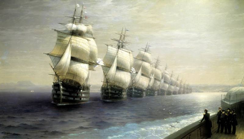 „A Fekete-tengeri Flotta megvédi a szorost minden ellenséges flottával szemben”