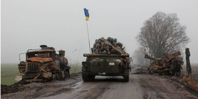 هجوم مضاد من حرب خيالية. بدأ انهيار الهجوم الأوكراني فور بدايته