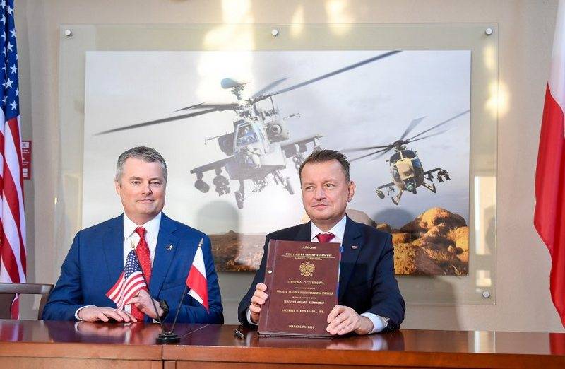 Polen har för avsikt att självständigt underhålla och reparera AH-64E Apache attackhelikoptrar från det polska flygvapnet