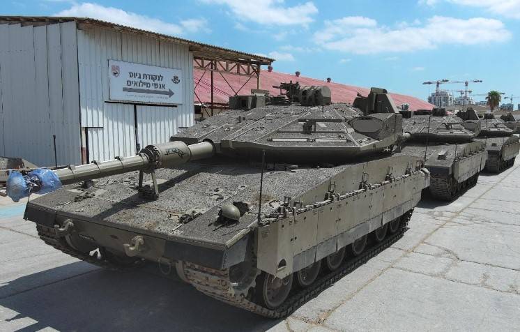 कवच के आर-पार देखें और कृत्रिम बुद्धिमत्ता का उपयोग करें: इज़राइली मर्कवा बराक टैंक