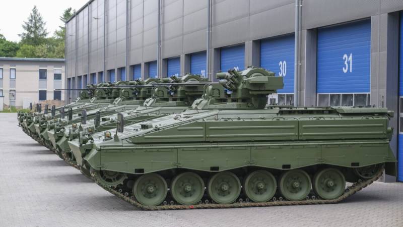 גרמניה העבירה חבילה חדשה של סיוע צבאי לאוקראינה, כולל קבוצה של כלי רכב צבאיים לחימה מודרניים של מרדר