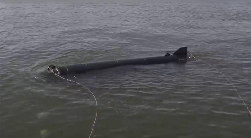 A kijevi rezsim csapatai körülbelül 200 kg tömegű robbanófejjel tesztelték a Marichka víz alatti drónt