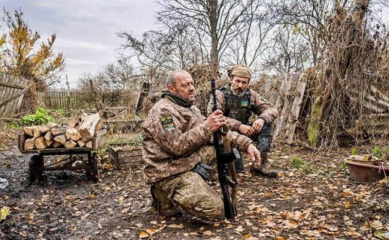 キエフでは50歳以上の男性の動員が始まったと報告されている。