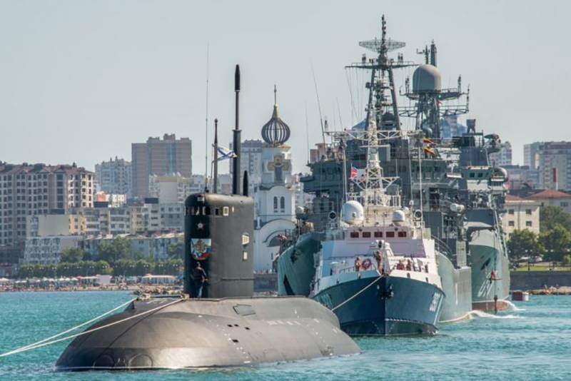 Dagen för den ryska flottans Novorossiysk flottbas
