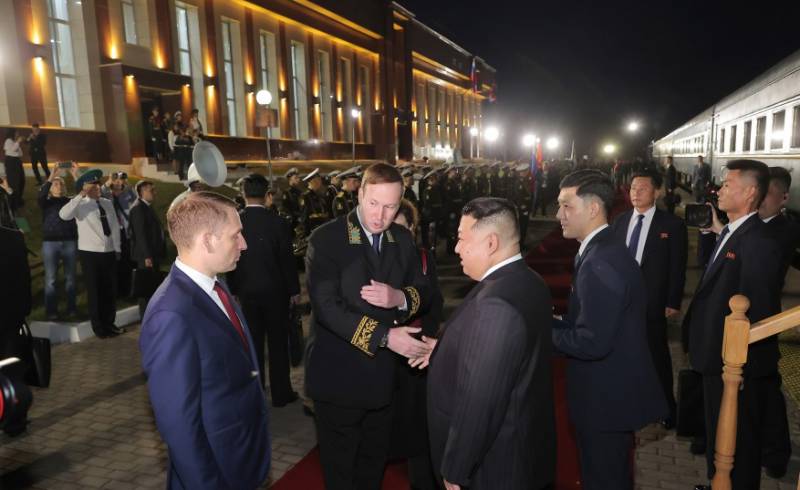 Зарубежная пресса: Лидер КНДР крайне редко совершает зарубежные поездки, а в Россию прибыл с большой делегацией
