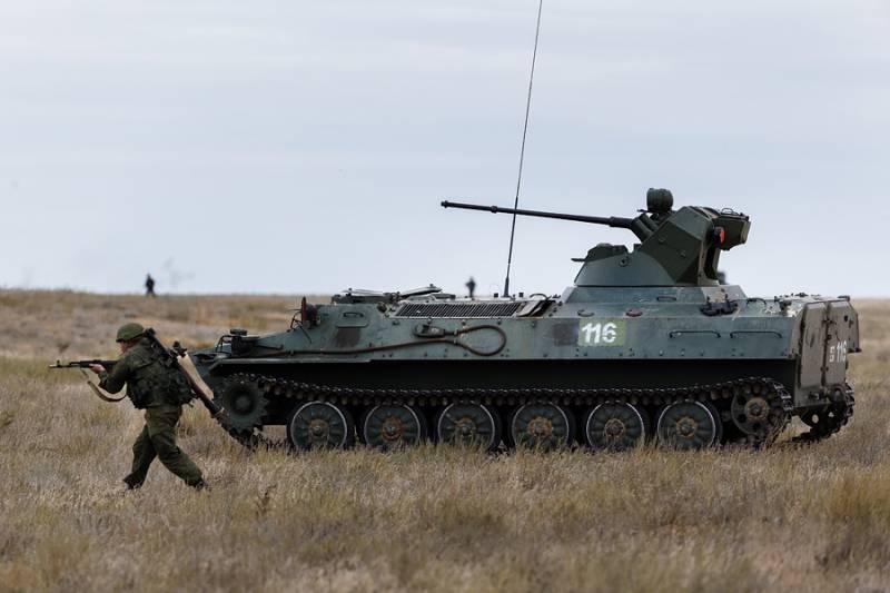 German press: in Russia, MT-LB armored personnel carriers are equipped with weapons used to combat submarines