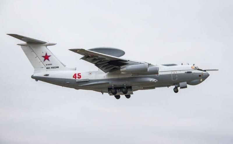 Pasukan Aerospace Rusia nampa pesawat pengawasan lan panuntun radar jarak jauh A-50U sing dimodernisasi