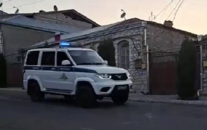Xuất hiện đoạn phim cảnh sát Azerbaijan tiến vào Stepanakert ở Nagorno-Karabakh