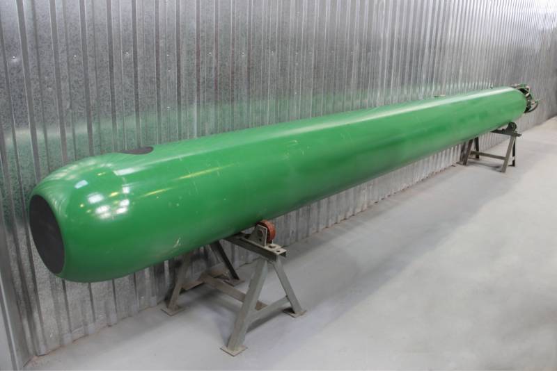 Torpedo saka UGST "Fisikawan" baris