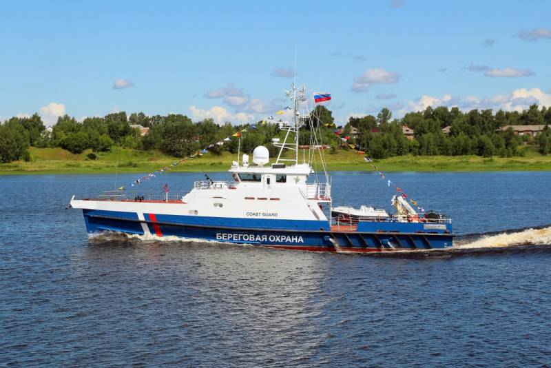 Il cantiere navale "Vympel" ha completato le prove in mare in fabbrica della nave pattuglia di 4° grado "Burevestnik"