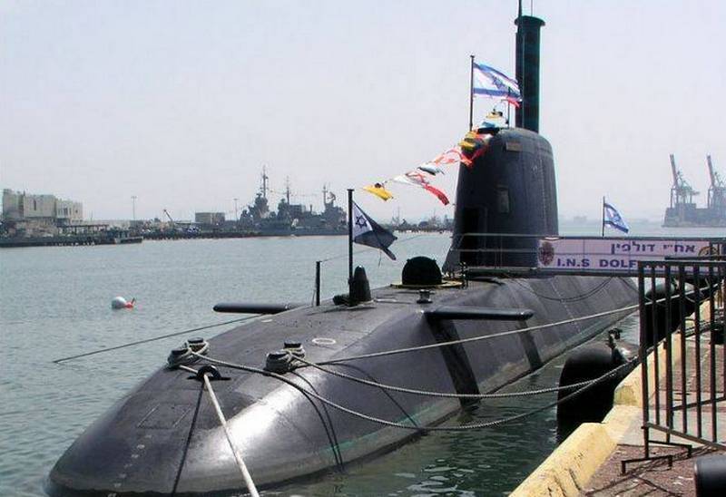 Israëlische pers: Sinds de allereerste dag van het conflict patrouilleren Israëlische onderzeeërs in de Middellandse Zee