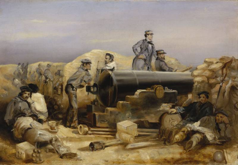 התקדמות הארטילריה במהלך מלחמת קרים