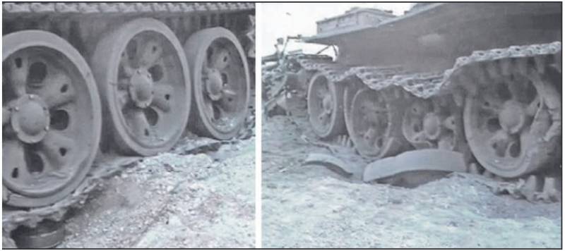 Продолжение мучений «старичка»: что делают мины с танком Т-54