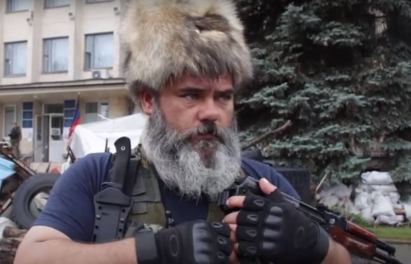 "Cossack Babai" - militieman Alexander Mozhaev - stierf in de speciale operatiezone