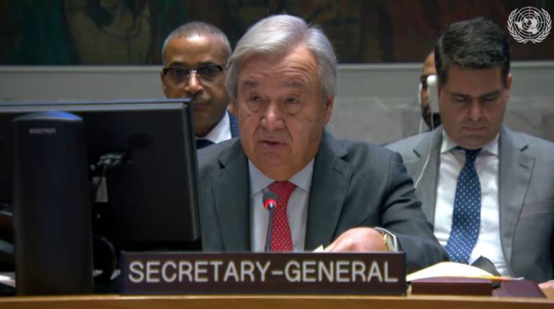 UN Secretary General says he is not trying to justify either Hamas or Israel