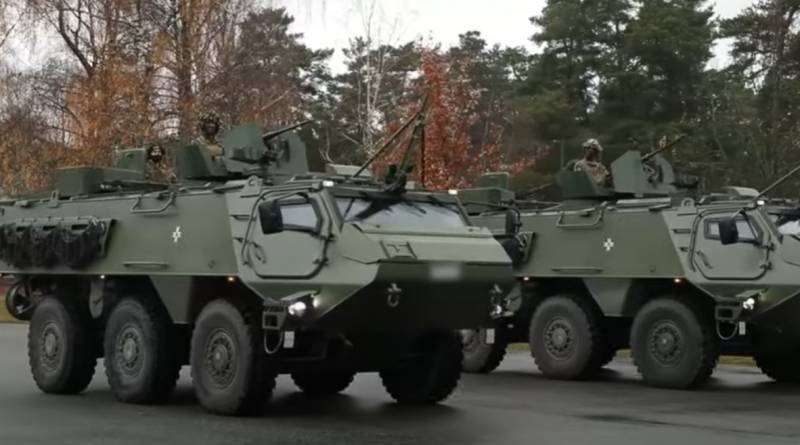 Het Zweedse leger ontving de eerste batch nieuwe Patria-pantservoertuigen