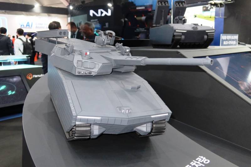 Zuid-Korea presenteerde het K-MPF lichte tankconcept