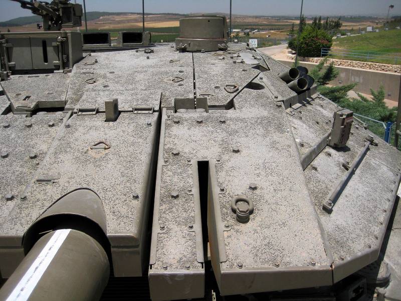 Áo giáp mô-đun tháp pháo, bao gồm cả mái nhà