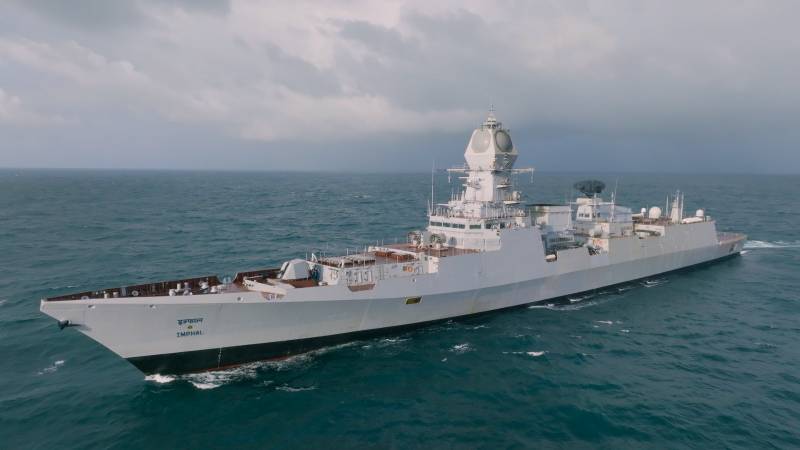 Die indische Marine hat den zweiten Serienzerstörer des Projekts 15B erhalten