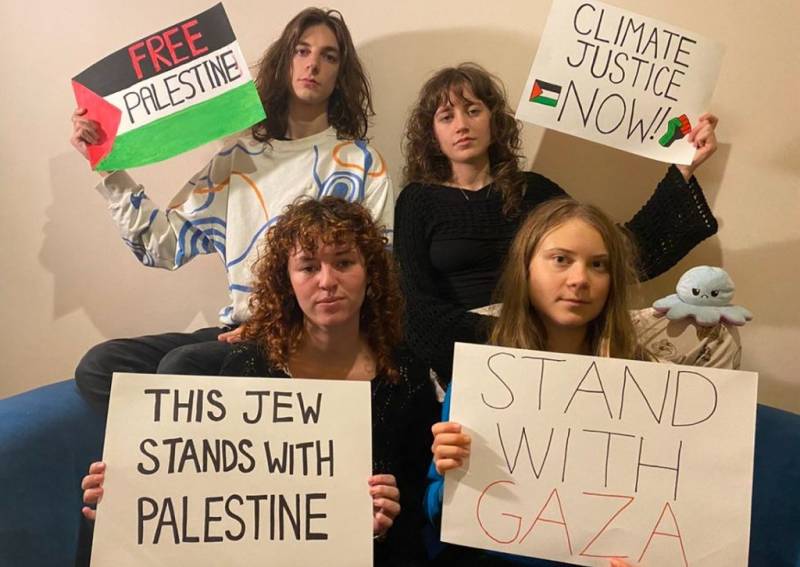 Il portavoce del comando dell'IDF ha criticato l'attivista ambientalista Thunberg per aver sostenuto la Palestina