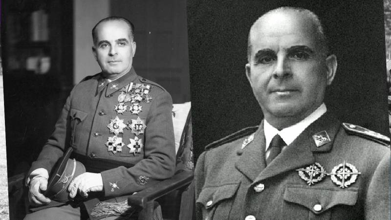 General, der sich der Idee der Monarchie verschrieben hat: José Enrique Varela, Kriegsminister und Mitstreiter Francos