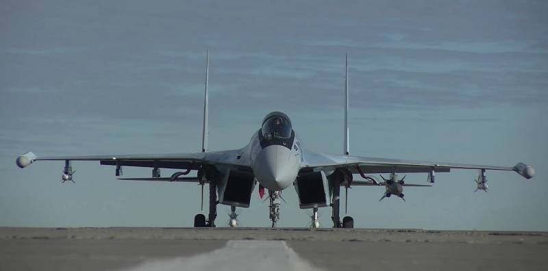 Tysk TV-kanal: Ryska Su-35 jaktplan är överlägset alla ukrainska stridsflygplan