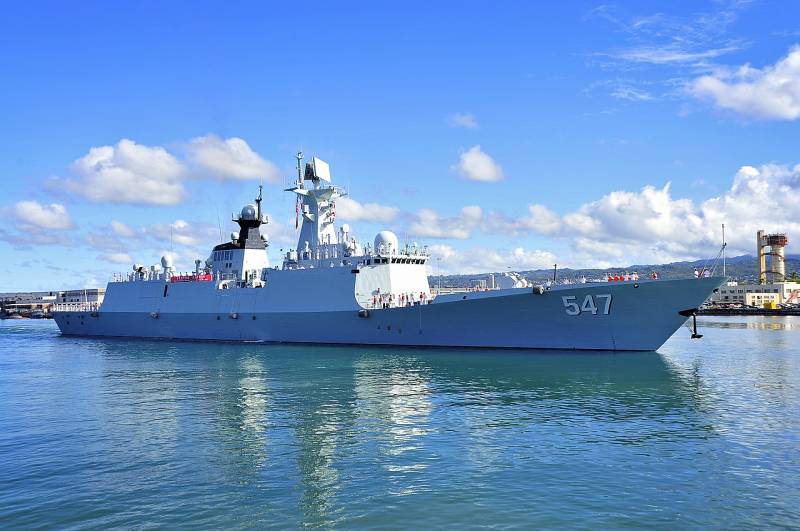 Kiinan puolustusministeriö vahvisti PLA:n laivaston sotalaivojen siirron Lähi-itään