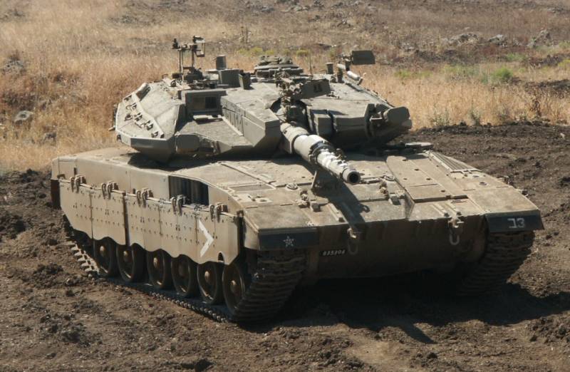 Izraelské tanky Merkava mohou být přesunuty do Íránu poté, co je dobyly síly Hamasu