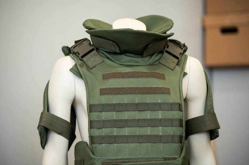 Body armor "Obereg" during testing and in the Special Operations area