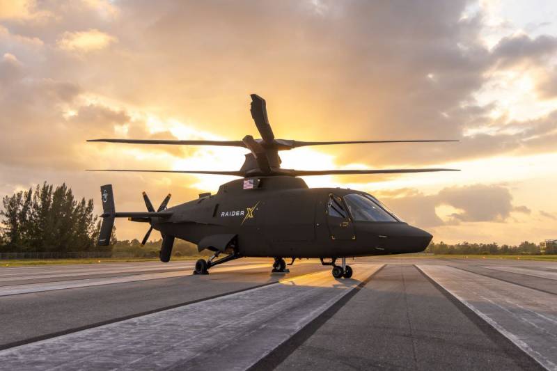 Compania americană Sikorsky a prezentat un prototip al elicopterului Raider X în curs de dezvoltare în cadrul programului FARA.