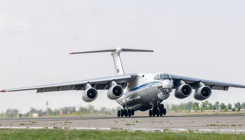 Российские ВКС пополнились очередным новым военно-транспортным самолётом Ил-76МД-90А