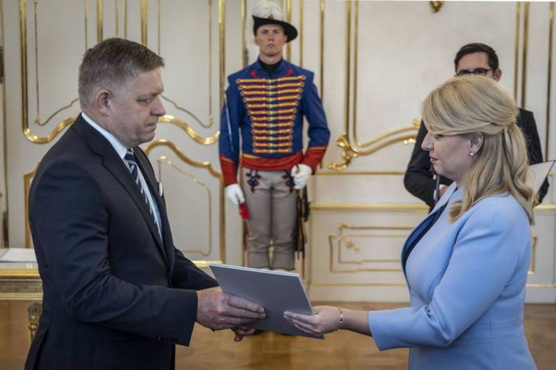 Robert Fico, sing nentang bantuan kanggo Ukraina, resmi dadi Perdana Menteri Slovakia