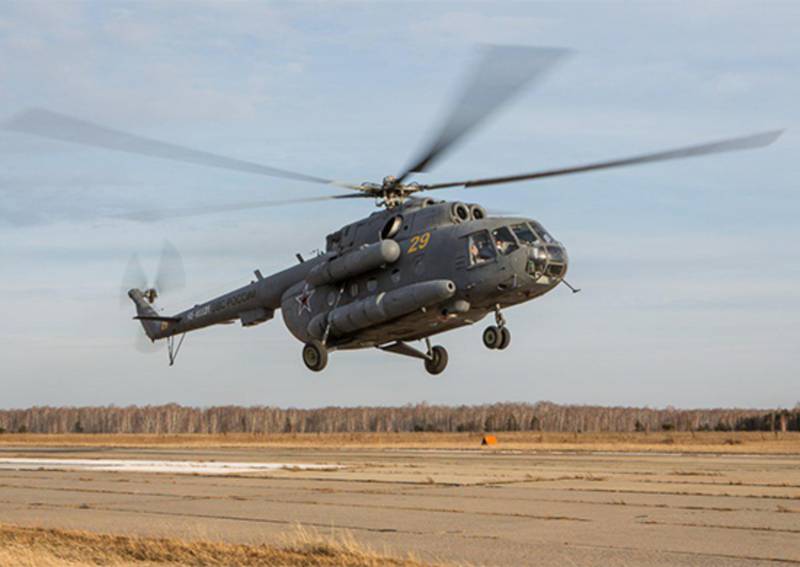 Um especialista militar falou sobre o funcionamento do sistema de guerra eletrônica Lever baseado em um helicóptero