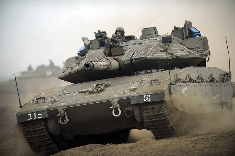 Amerikansk media: Merkava-stridsvagnar kommer att spela en nyckelroll i Israels markoperation mot Hamas