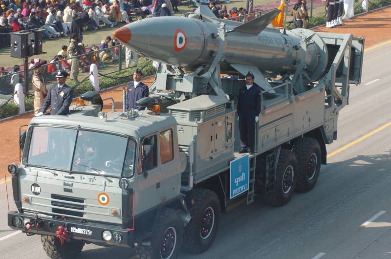 今日のインドの核兵器