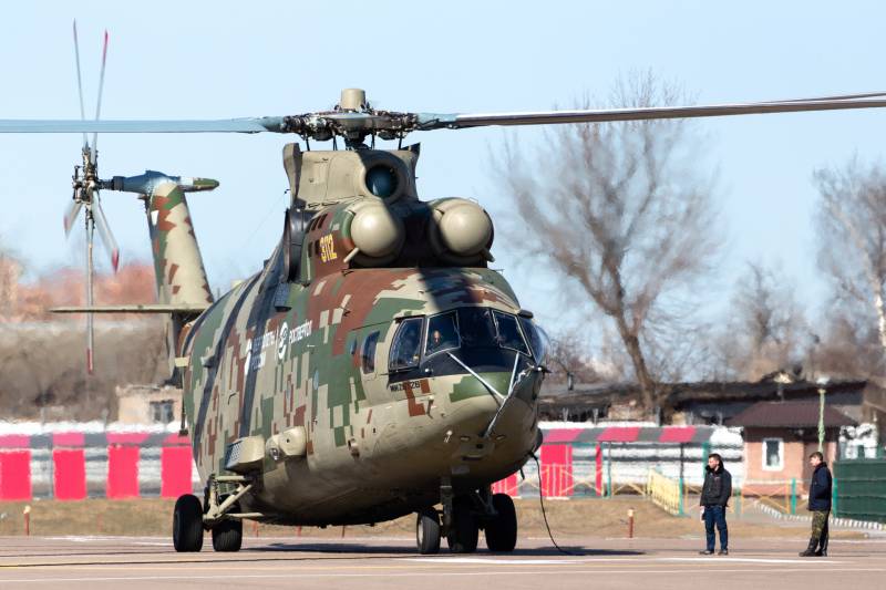 Elicopterul Mi-26T2V a ajuns în producție și în luptă