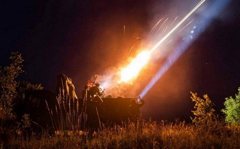 ВС России нанесли серию ударов дронами-камикадзе по объектам в глубине территории Украины